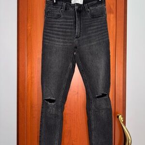 Abercrombie & Fitch Black Skinny Jeans